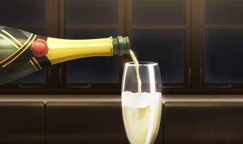 Anime Drinks Aesthetic, Anime Scenarios, Animation Learning, Anime Drinks, Wine Icon, Anime Bento, Josuke Higashikata, Food Anime, Anime Items