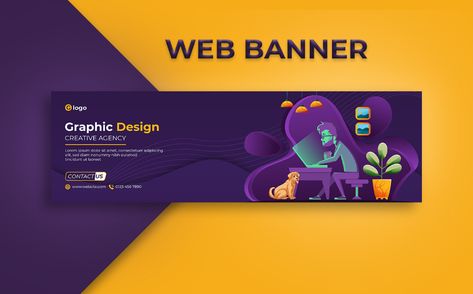 Professional cover and ads banner design (PSD) on Behance Behance Banner Design, Behance Banner, Ads Banner Design, Best Banner Design, Back Cover Design, Ads Banner, Banner Ads Design, Web Banner Design, Youtube Banners