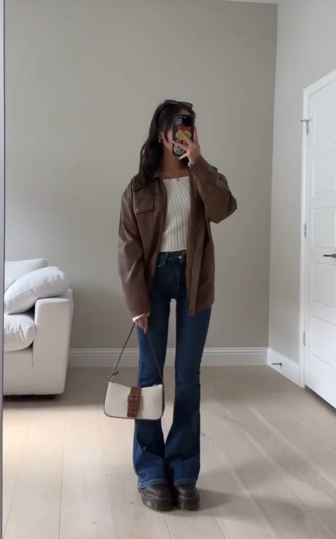 Nyc Outfits, Uni Outfits, Neue Outfits, Looks Street Style, 가을 패션, Autumn Outfit, Outfit Inspo Fall, Winter Fashion Outfits, College Outfits