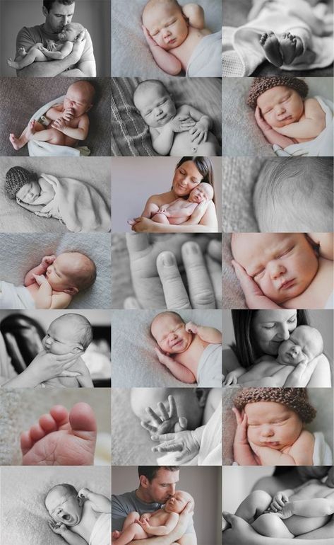 Black White Collage, Photo Bb, White Collage, Foto Newborn, Baby Fotografie, Baby Pictures Newborn, Newborn Photography Poses, Newborn Baby Photoshoot, Baby Poses