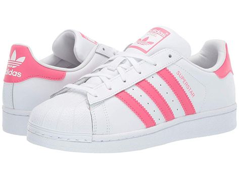 Adidas Superstar Women, Adidas Shoes Outlet, Shoe Wardrobe, Adidas Shoes Women, Adidas Kids, Girls Shoes Kids, Best Running Shoes, Pink Sneakers, Balance Shoes