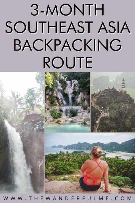 Asia Backpacking Route, Southeast Asia Backpacking, Backpacking Southeast Asia, South East Asia Backpacking, Backpacking Routes, Vientiane, Travel Route, Luang Prabang, South East Asia