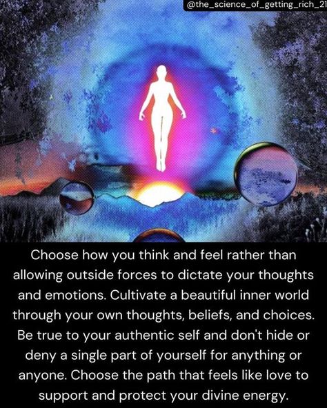 Thoughts Are Energy, Protect Energy Spiritual, Inner Knowing Quotes, Spiritual Wisdom Quotes, Metaphysics Quotes, Spirituality Energy Universe, Authenticity Quotes, Spiritual Being, Energy Frequency