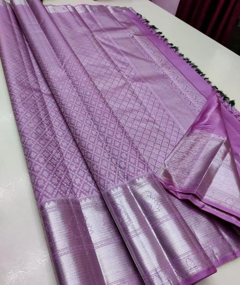 Price-16499+$ Market price-25000+ Pure kanchipuram silk sarees handwoven with 1 g pure jari bridal pattern Silk mark certified ❤️ #indianbride #handloom #silksaree #bridal #wedding #traditional #tradition #indianwedding #handwoven #sareestory #bridalsarees #sareenotsorry #silkmark #silkmarkcertified #silksarees #pattusaree #like4like #handlooms #iwearhandloom #puresilksaree #softsilk #kanchipuram #kanchipuramsilksarees #follow4follow #sareeaustralia #sareegermany #sareeuk #indiansinusa #indian Net Saree Blouse, Christian Bridal Saree, South Indian Bride Saree, Silk Saree Blouse Designs Patterns, New Saree Designs, Long Gown Design, Traditional Silk Saree, Traditional Blouse Designs, Purple Saree