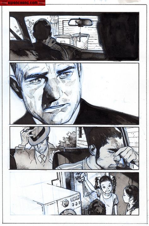 Oliver Coipel, Eva Magill Oliver Art, Oliver Jeffers Sketchbook, Olivier Coipel Art, Oliver Queen Comic, Olivier Coipel, The Magic Order Olivier Coipel, Storyboard Examples, Comic Book Layout