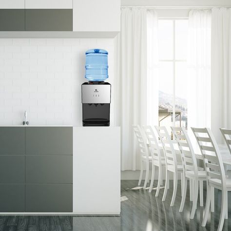 Avalon Countertop Hot, Cold, and Room Temperature Electric Water Cooler & Reviews | Wayfair.ca Steel Water Tanks, Gallon Water Bottle, Water Coolers, Water Faucet, Water Dispenser, Water Cooler, Child Safety, Water Heater, Steel Water