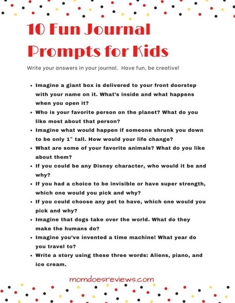 Journal Prompts for Kids #printable #journalprompts #writing Sel Writing Prompts For Kids, 5th Grade Journal Prompts, Journal Prompts For 2nd Grade, Journal Prompts For 3rd Grade, Writing Prompts For Elementary Students, Journal Topics For Kids, February Writing Prompts For Kids, Kid Journal Prompts, Fun Writing Prompts For Kids