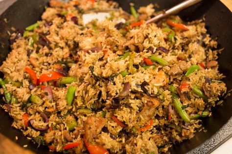 Spicy Thai Basil Fried Rice — I Heart Food Thai Basil Recipes, Thai Basil Fried Rice, Basil Fried Rice, Thai Fried Rice, Chinese Vegetables, Cheesy Chicken Broccoli, Broiled Chicken, Rice Recipes For Dinner, Rice Dinner