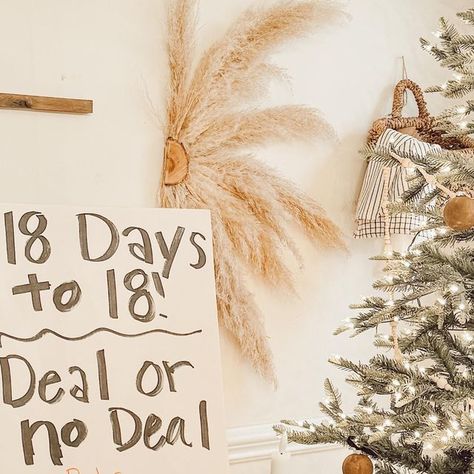 LISA on Instagram: "18 days to 18! Deal or no deal birthday edition! #thesouthernhoney #dealornodeal #dealornodealbirthdayedition #18daysto18 #18thbirthday" Deal Or No Deal, Group Games, 18th Birthday, Fun Ideas, Christmas Gift, Best Gifts, Christmas Gifts, Birthday, Christmas