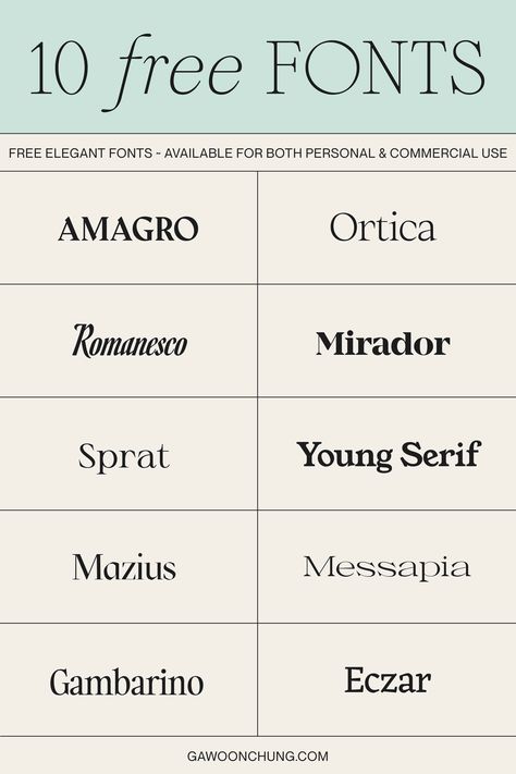 Free Figma Fonts, Best Free Fonts For Commercial Use, Free Fonts Website, Free For Commercial Use Fonts, Graphic Design Fonts Free, Business Fonts Logos, Free Fonts Commercial Use, Elegant Free Fonts, Free Font Commercial Use