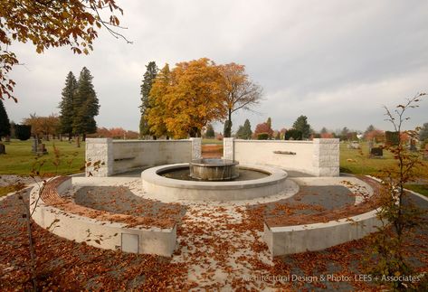 Modern Cemetery Design, Cemetery Design, Cemetery Architecture Design, Columbarium Architecture, Mouseleum Cemetery Design, Memorial Park Architecture, Vancouver City, Memorial Park, Memorial Garden