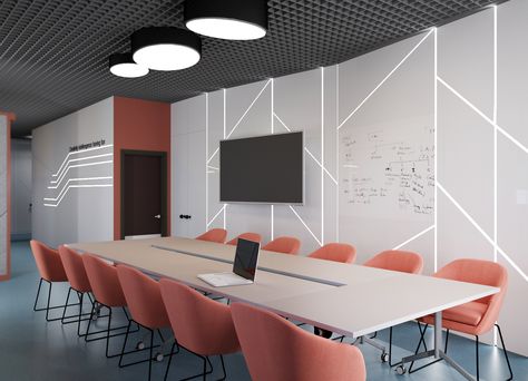 Meeting Room Design Creative, Meeting Table Design, Meeting Room Design Office, Conference Room Design, Meeting Room Design, Office Meeting Room, Corporate Office Decor, Corporate Office Design, Office Designs