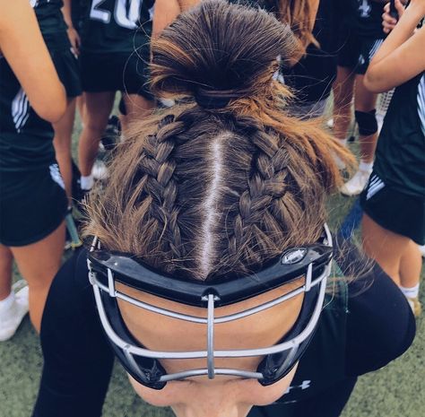 Game Hairstyles, Hockey Hair, Soccer Hairstyles, Soccer Hair, Track Hairstyles, Basketball Hairstyles, Gymnastics Hair, Softball Hairstyles, Sport Hair