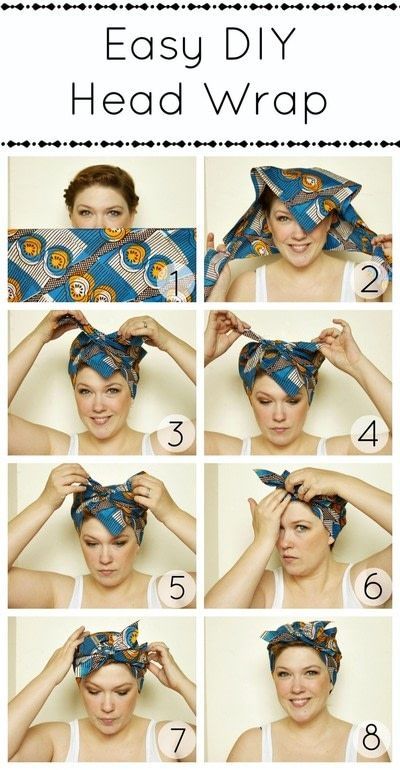 Easy Diy Head Wrap · How To Make A Turban · Decorating on Cut Out + Keep Styles Braids, Hair Wrap Scarf, Fall Blonde, Hair Scarf Styles, Head Scarf Styles, Bohemian Hairstyles, Peinados Fáciles Para Cabello Corto, Love Lucy, Bandana Hairstyles