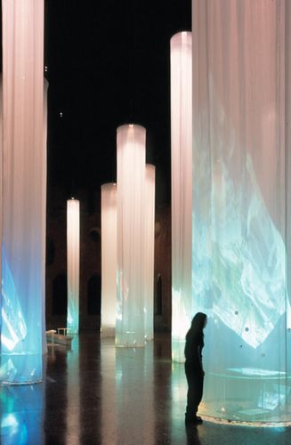 Light Art Installation, Toyo Ito, 3d Studio, Exhibition Display, Interactive Art, Light Sculpture, Exhibition Space, Sculpture Installation, Light Installation