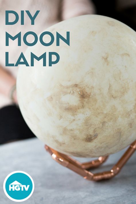 Diy Moon Light Wall, Diy Moon Light, Moon Wall Light Diy, How To Make Moon Light Lamp, Cute Moon Lamp, Moon And Star Lamps, Sanctuary Decor, Entertaining Hacks, Glowing Moon