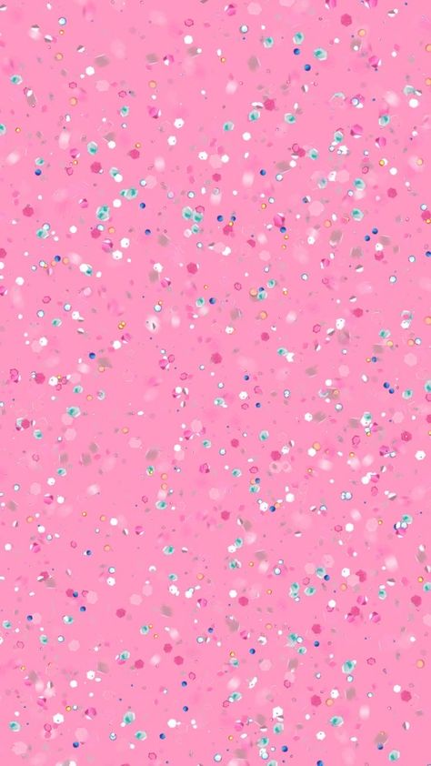 Girlie Wallpaper Iphone, Pink Unicorn Wallpaper, Flor Iphone Wallpaper, Confetti Wallpaper, Wallpaper Rosa, Pink Glitter Background, Confetti Background, Sparkles Background, Phone Wallpaper Boho