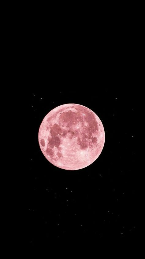 Iphone Cellphone, Phone Apple, Apple Photo, Pink Moon, The Night Sky, Night Sky, Moon, Iphone, Stars