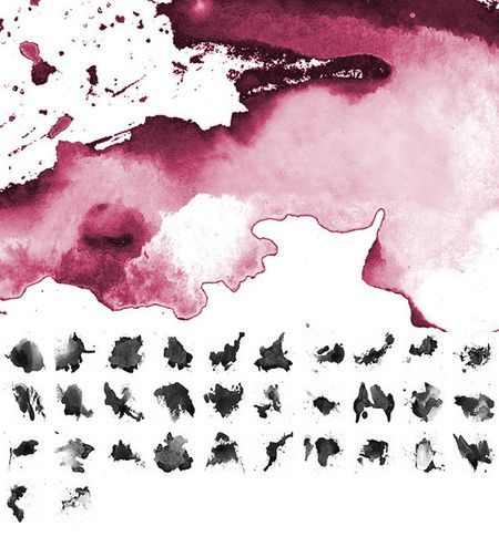 38 Watercolor Photoshop Brush Sets (950 Brushes) - Speckyboy Design Magazine Watercolor Splatters (32 brushes) Watercolor Brushes Photoshop, Photoshop Watercolor, Photoshop Brush Set, Photoshop Brushes Free, Watercolor Splatter, Photoshop Techniques, Illustrator Brushes, Photoshop Resources, Brush Sets