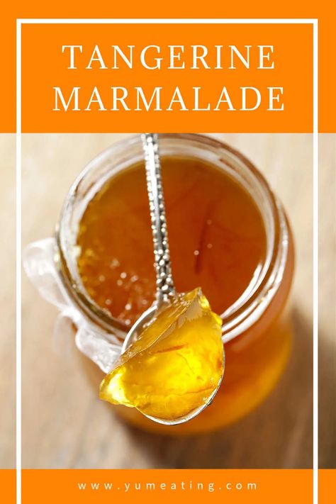 Tangerine Marmalade Recipe - Step-by-Step Easy Recipe to Make – Yum Eating Tangerine Jelly, Tangerine Jam Recipe, Mandarin Marmalade Recipe, Tangerine Marmalade Recipes, Marmalade Recipe Easy, Tangerine Recipes, Seville Orange Marmalade, Marmalade Jam, Lemon Marmalade