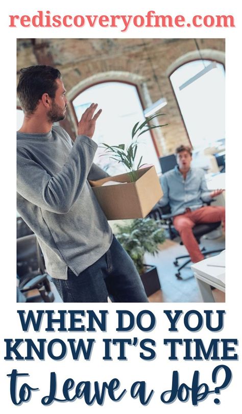 Many of us are familiar with the feeling of wanting to leave a job. It’s hard to know when to take action, but there are some key things to look for that may help you make a decision.Here are 6 things to help you know it’s time to leave your job. #TheRediscoveryOfMe #WhentoQuit How To Know When To Leave Your Job, Perfectionism Overcoming, When To Let Go, Hating Your Job, Leaving A Job, Make A Decision, Overcoming Obstacles, Time To Leave, Time To Move On