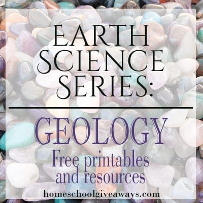 Earth Science Series: Geology FREE Printables and Resources - Homeschool Giveaways Geology Lessons, Rock Cycle, Earth And Space Science, Printables Freebies, Our Earth, Science Curriculum, Science Jokes, Earth From Space, Homeschool Science