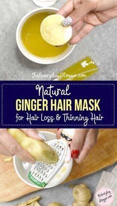 #HowCanIStopHairLoss Ginger Oil For Hair, Ginger Hair Mask, Ginger Oil, Facial Hair Removal, Healthy Hair Tips, Stimulate Hair Growth, Hair Remedies, Unwanted Hair Removal, Hair Problems