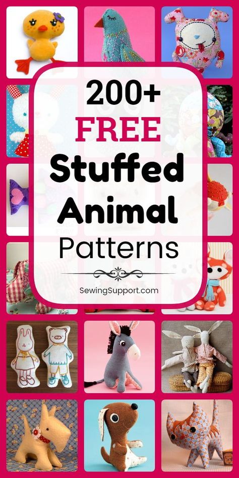 sewing toys patterns Free Toy Sewing Patterns Templates, Sew Stuffed Animals Patterns, Sewing Animals Patterns, Free Stuffed Animal Sewing Pattern, Dog Toy Sewing, Pretend Friends, Free Stuffed Animal Patterns, Sewing Plushies, Dog Sewing Patterns