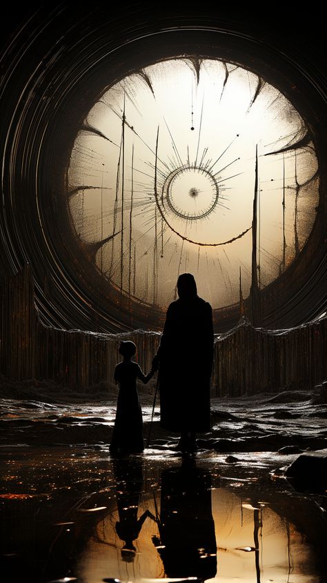 Timekeeper Aesthetic, Caretaker Aesthetic, Mentor Aesthetic, Youtube Image, Children Holding Hands, Meeting Someone New, Father Time, Youtube Images, Forgotten Realms