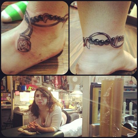 Inuyasha Necklace, Inuyasha Tattoo, Matching Bff Tattoos, Tattoo Ankle, Nerdy Tattoos, Necklace Tattoo, Nerd Tattoo, Tatoo Inspiration, Fantasy Tattoos