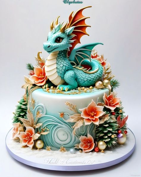 Fantasy Cakes, Cowgirl Cakes, Dragon Cakes, French Baking, Dragon Cake, Fantasy Cake, Food Decorating, Amazing Food Decoration, Fabulous Cakes