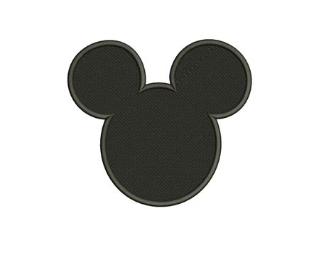 Mickey Ears Embroidery, Embroidery Mickey Mouse, Mickey Embroidery, Mickey Mouse Embroidery, Wire Mickey Ears, Mickey Mouse Machine Embroidery Designs, Mouse Applique, Mouse Embroidery, Mickey Mouse Ears