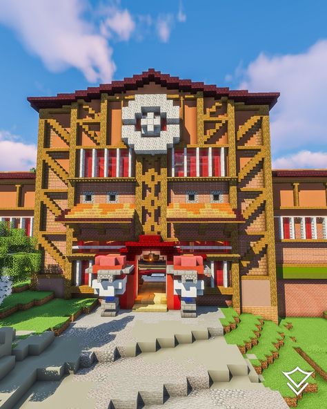 Town 5 got a serious revamp in Divinos 3.0! What do you think of the new town? 👇 #minecraft #cobblemon #pixelmon #minecraftmap Cobblemon Builds, Pixelmon Minecraft, Town Minecraft, Minecraft Inspiration, Minecraft Builds, Games Images, New Town, Pixel Art, Minecraft