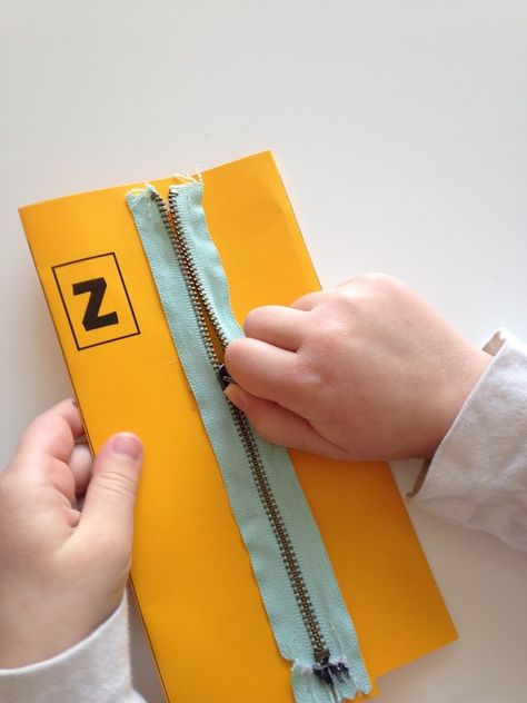 Zipper Crafts Preschool, Letter Z Activities For Preschool, Action Alphabet, Letter Z Crafts, Letters And Sounds, Zipper Crafts, Task Boxes, Alphabet Activities Preschool, Z Craft