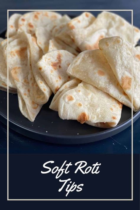 Soft Roti Recipe, Homemade Chapati, Soft Roti, Magic Dough, Chapati Bread, Chapati Recipes, Roti Bread, Guyanese Recipes, Trini Food