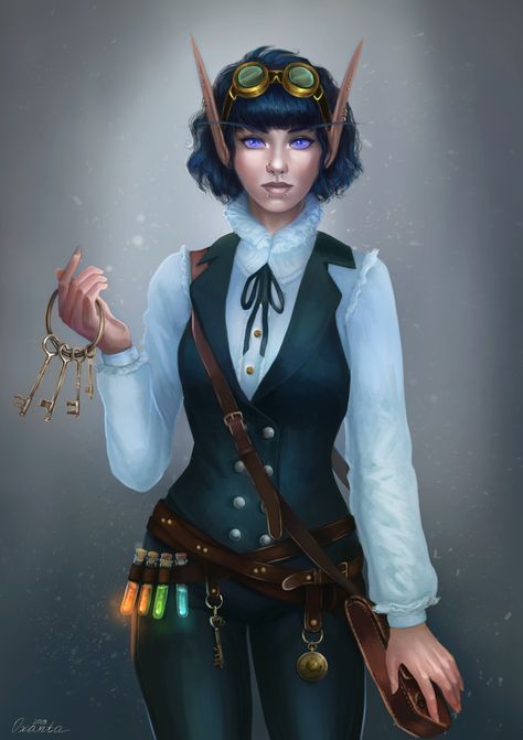 Dnd Elves, High Elf, Modern Fantasy, Dungeon Master, Dungeons And Dragons, Female Art, Character Inspiration, Digital Artist, Elf