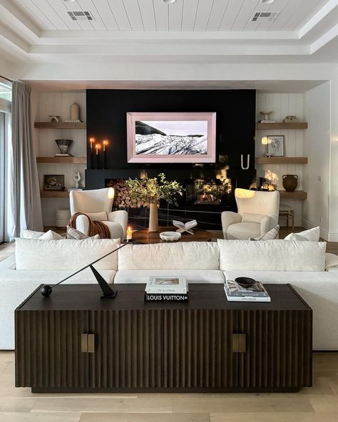 Obsessed with our new @castleryus pieces! The cozy-chic vibes are real with these Colette Swivel in Teddy White chairs, the airy Dawson Extended Sofa in Beach Linen, and the sleek Sloane TV stand that adds storage and style behind the sofa. #AtHomeWithCastlery, #homedecorideas, #homedecortips, #homemakeover White Chairs, Tv Units, Chic Vibes, White Chair, Cozy Chic, Home Decor Tips, Room Designs, Tv Stand, Sofa Couch