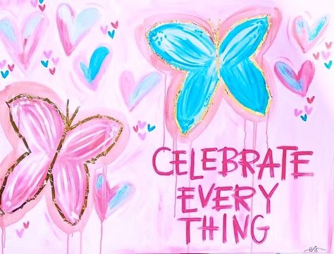 Butterfly Widgetsmith, Preppy Desktop Wallpaper, Preppy Desktop, Two Butterflies, Whimsical Butterfly, Pink Backdrop, Inspiring Words, Preppy Wallpaper, Butterfly Art