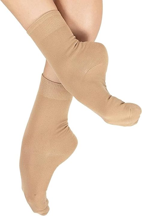 Amazon.com: Natalie Dancewear Womens Skin Tone Ankle Dance Socks Medium NSOCK : Clothing, Shoes & Jewelry Ballet Fits, Dance Socks, Women Skin, The Arch, Kids Style, Dance Wear, Christmas List, Skin Tone, Shoes Jewelry