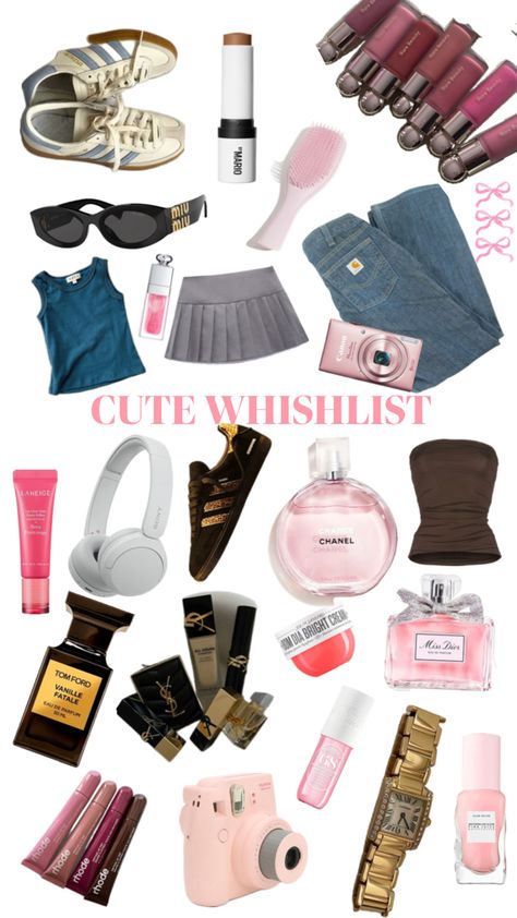 an affordable whishlist for a girl 💕💞💓 Birthday Wishlist, Miss Dior, Christmas Birthday, Tom Ford, A Girl, Mario, Dior, Chanel, Ford