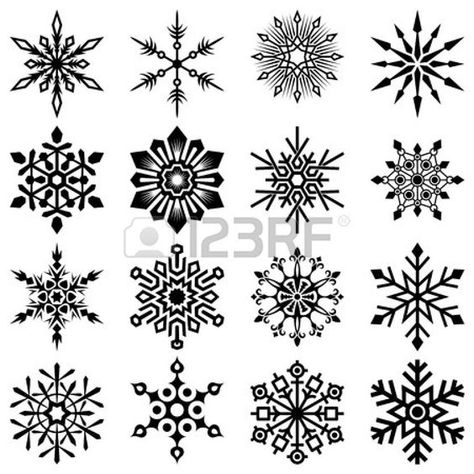 Snowflake ideas for tattoos Winter Tattoo, Snow Tattoo, Snow Flake Tattoo, Snowflakes Drawing, Geniale Tattoos, Octopus Tattoo, Arrow Tattoo, Clip Arts, Snowflake Pattern