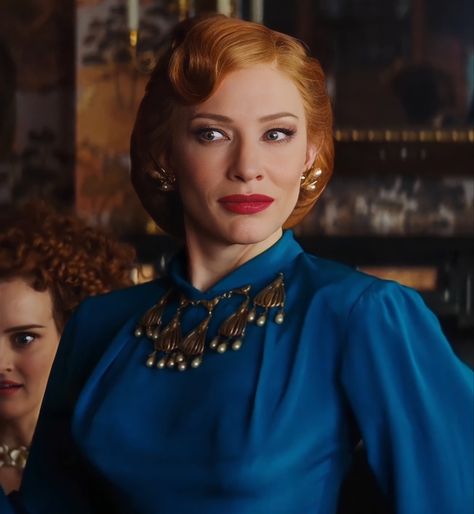 ☆ lady tremaine icon / cinderella 2015 Cate Blanchett Cinderella, Madame Medusa, Isabelle Drummond, Cinderella Aesthetic, Lady Tremaine, Copper Red Hair, Evil Stepmother, Cinderella 2015, Old Money Style