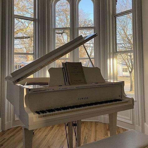 Piano Pictures, Better Than The Movies, Dark Academia Wall, White Piano, Picture Collage Wall, Grand Piano, Photo Wall Collage, Music Aesthetic, Throne Of Glass