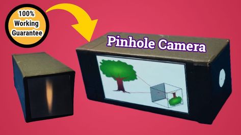 Camera Diagram, Best From Waste Ideas, Craft Ideas For School, Waste Material Craft Ideas, Best Out Of Waste Ideas, Waste Material Craft, School Science Projects, Craft From Waste Material, Pinhole Camera