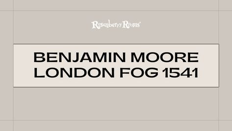 Benjamin Moore London Fog 1541 [Paint Color Review 2023] London Fog Paint Benjamin Moore, London Fog Paint Color, London Fog Paint, London Fog Benjamin Moore, Sherwin Williams Popular Gray, Benjamin Moore London Fog, Agreeable Gray Sherwin Williams, Taupe Paint, Benjamin Moore White