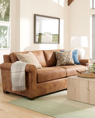 American Furniture Living Rooms, Details Living Room, Ethan Allen Sofa, Nature Inspired Living Room, Ethan Allen Living Room, Ethan Allen Furniture, Leather Couches Living Room, Family Room Furniture, Living Room Decorating Ideas