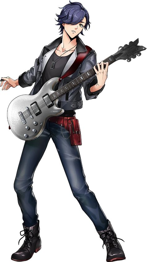 Rock Star Outfit, Emo Art, Superhero Characters, Anime Songs, Futuristic Fashion, Anime Pictures, Superhero Theme, Manga Boy, Male Poses