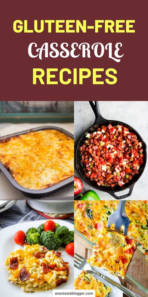 Gluten Free Meal For A Crowd, Easy Gluten Free Casseroles, Gluten Free Casseroles Dinners, Gluten Free Casserole Recipes For Dinner, Gluten Free Casseroles, Gf Casserole, Gluten Free Potluck Ideas, Gluten Free Potluck, Gluten Free Casserole Recipes