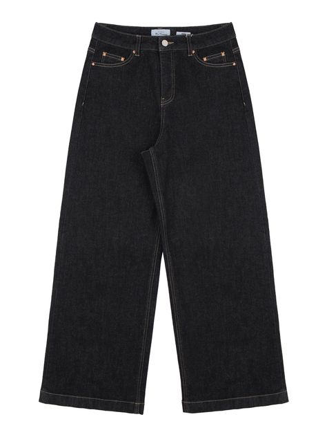 Editor's notesIt is a casual wide pant in denim fabric. The pant is basic item and wide fit. It has logo engraved buckle and zipper closure and leather logo patch on the back.- Leather logo label- Side pockets- Back pockets- Denim fabricMeasurements(in.)26 / 28- Length: 39 in. / 39.8 in.- Waist: 13.8 in. / 14.6 in.- Hip: 18.5 in. / 19.3 in.- Thigh: 10.6 in. / 11.4 in.- Rise: 10.6 in. / 11 in.- Hem: 11 in. / 11.8 in.Composition & Care- 99% Cotton, 1% Polyurethane- Hand wash recommended- Refer Black Carpenter Pants, Clothing Png, Indigo Denim, Vintage Fits, Carpenter Pants, Pinterest Outfits, Wide Pants, Leather Logo, Shirt And Pants