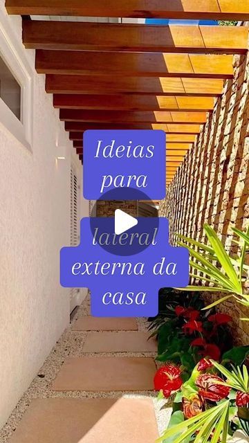 Anny Pires on Instagram: "#designerdeinterioresporpaixão #decorandoacasa #designdeinteriores #engenhariadeinteriores #quintal #obras #facavocemesmo" Patio, Exterior, On Instagram, Instagram, Design, Patios